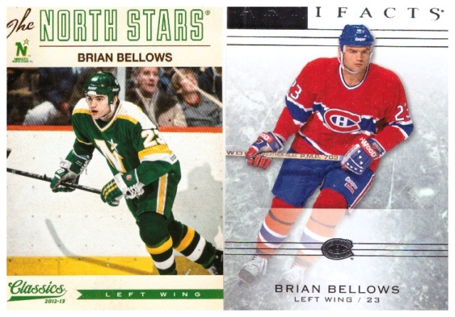 2 x Legenda BRIAN BELLOWS Canadiens, Stars