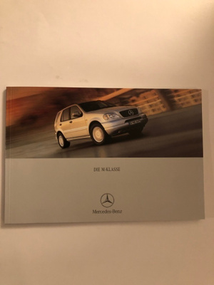 Myyntiesite - Mercedes-Benz Die M-klasse - 5/2000