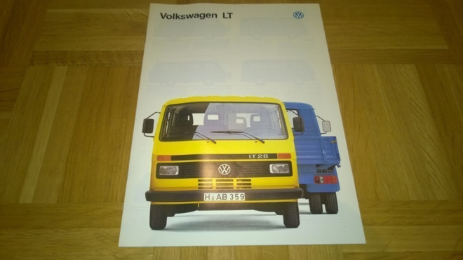 Esite Volkswagen LT, 1989. VW