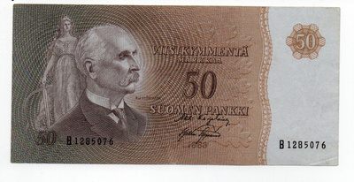 50 Markkaa 1963  Ilman Littiä