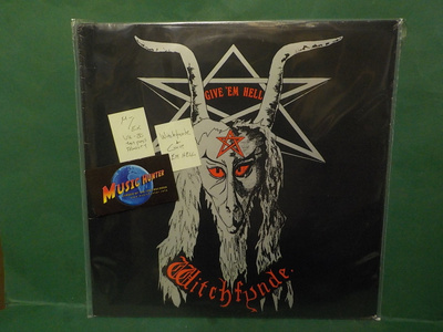 WITCHFYNDE - GIVE EM HELL M-/EX UK 1980 LP