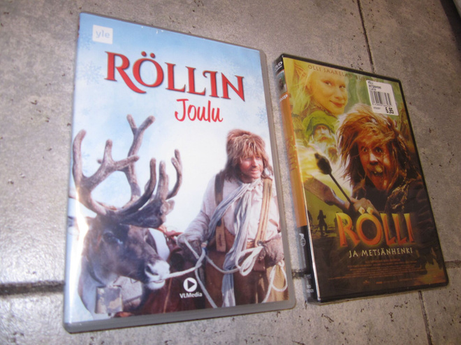 RÖLLI JA METSÄNHENKI ( avaamaton ) & RÖLLIN JOULU dvdt
