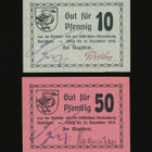 Saksa Notgeld 10, 50 Pfennig, Bentschen 1918-19 - pikkukuva 1