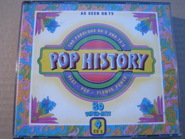 POP HISTORY - The Fabulous 60's & 70's ( 4 x cd )