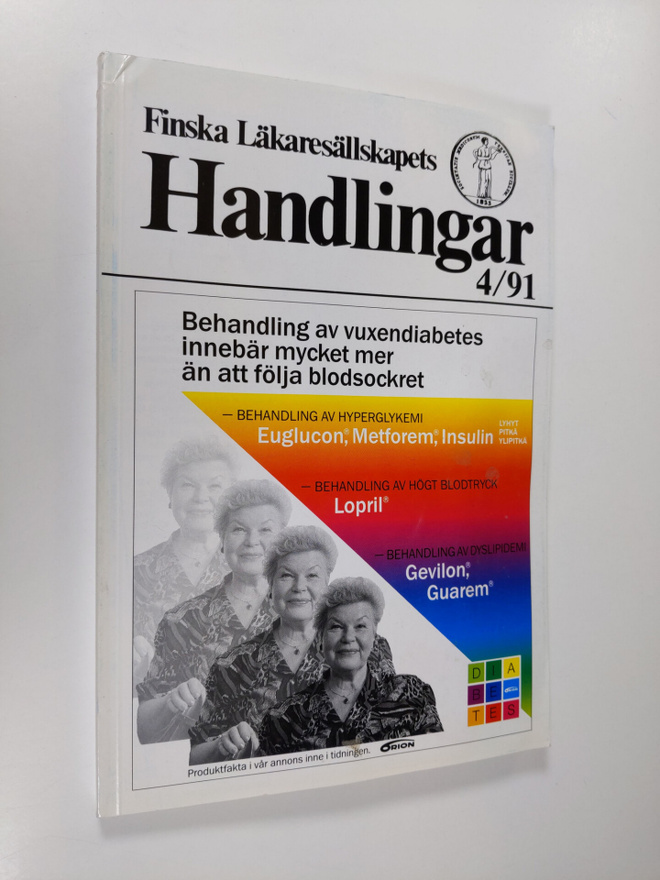 Finska Läkaresällskapets handlingar 4/1991