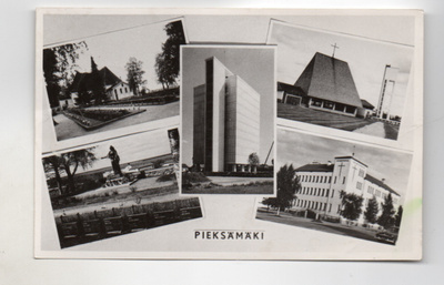 Pieksämäki: kirkkoja ym (mv)