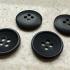 kevyt NAPPI matta musta Ø 19mm 8kpl. 2.40€ - pikkukuva 4