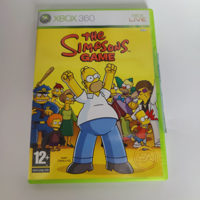 The Simpsons game ( xbox 360 )