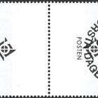 Ål 2001 Eurooppa-merkki 3,20 mk välilöpari logo EPL LaPe 191 - pikkukuva 2