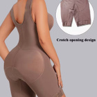 Muotoileva bodycon-asu fuksia lycra XL - pikkukuva 3