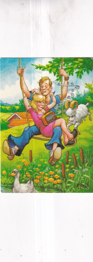 Fingal, Nuoret keinussa., pukki , ankka.   e4