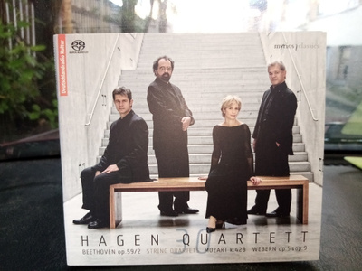 SACD HAGEN QUARTETT : BEETHOVEN OP. 59/2...