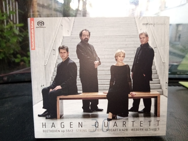 SACD HAGEN QUARTETT : BEETHOVEN OP. 59/2...