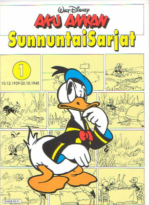 Disney: Aku Ankan SUNNUNTAISARJAT 1 (1-painos)
