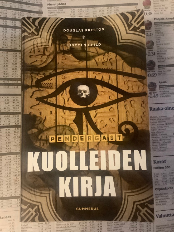 Preston; Child - Pendergast: Kuolleiden kirja (pokkari)