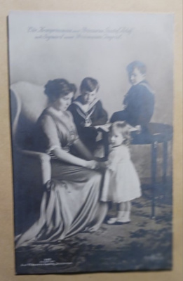 Prinsessa Margareta, lapset Gustaf Adolf, Sigvard, Ingrid