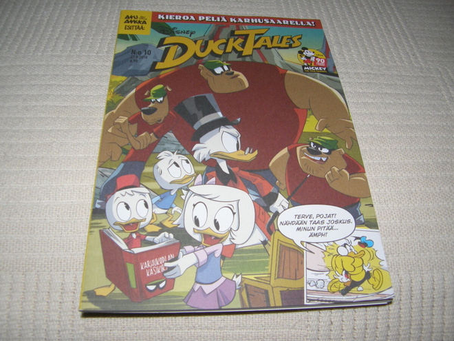 Disney DuckTales 10/2018 Kieroa peliä Karhusaarella!