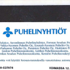 D127 10 MK 999 ULKOMAANPUHELU TURUN TELELAITOS PUHELINKORTTI - pikkukuva 2