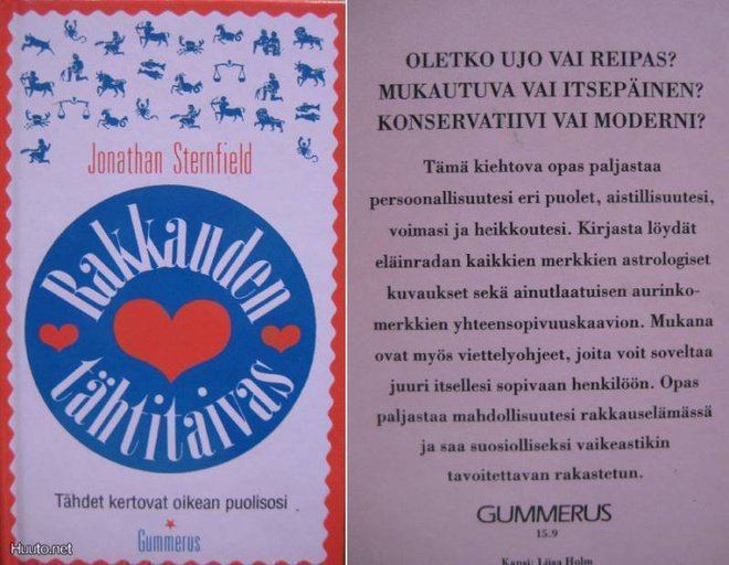 Jonathan Sternfield: Rakkauden tähtitaivas p.- 98