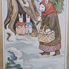 H.F-g: Äitipupu kantaa lahjoja, pikkupuput piilossa, 1921 pp - pikkukuva 1