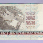 Brasilia 50 Cruzeiros v.1990 UNC P-223 (päällepainanta) - pikkukuva 2