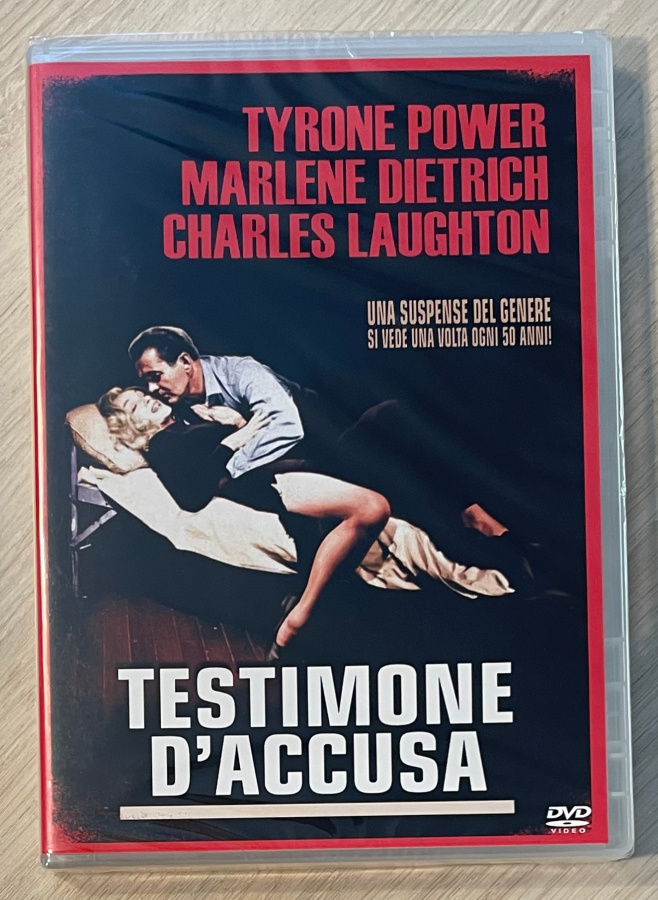 Billy Wilder: TODISTAJA (1957) Marlene Dietrich (UUSI)