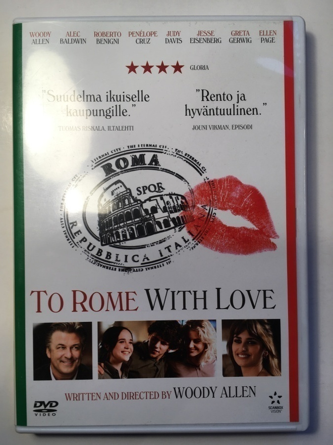 TO ROME WITH LOVE, DVD, Allen, Cruz