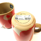 Marimekko unikko Punainen-terra unikko mukit 2 kpl - pikkukuva 2