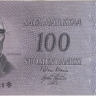 100 Markkaa 1963 A-sarjaa tähdellä, kl.4 - pikkukuva 1