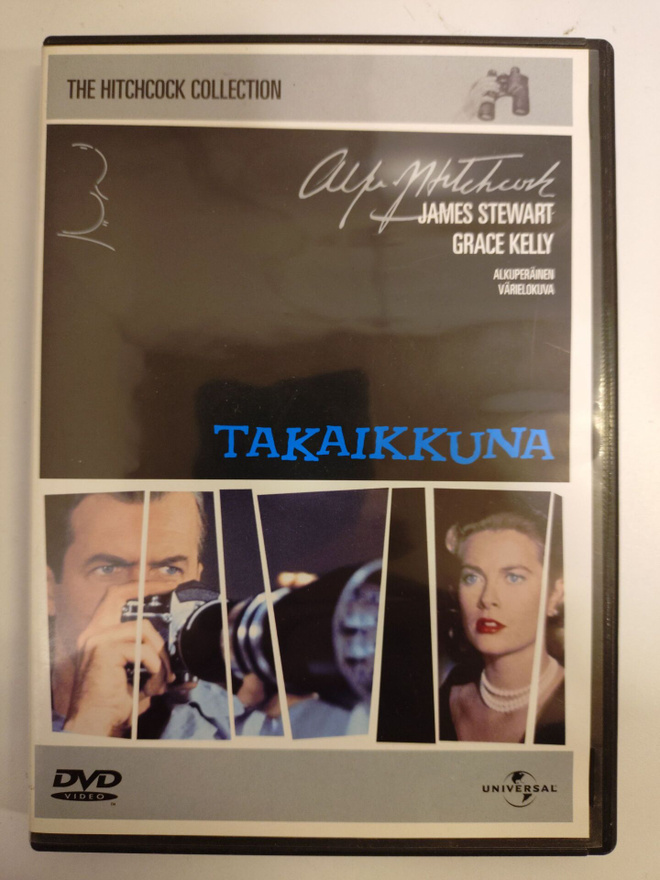 Takaikkuna -Rear Window (1954) DVD Alfred Hitchcock