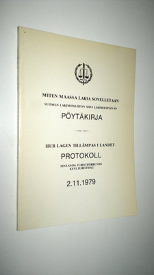Miten maassa lakia sovelletaan : Suomen lakimiesliiton XX...