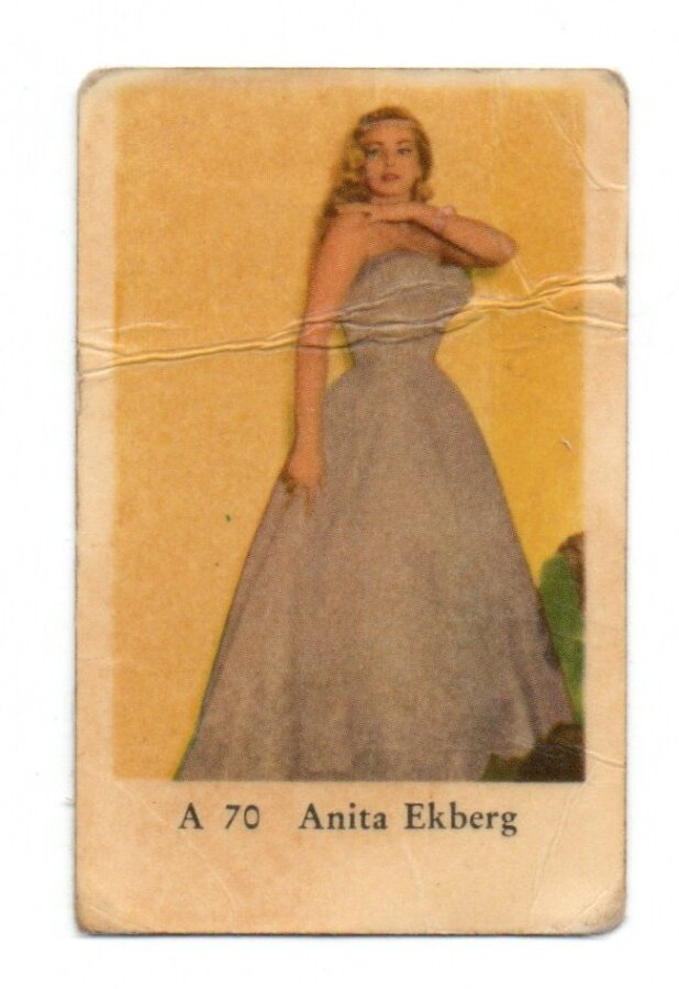 Purkkakuva A n:o 70 ANITA EKBERG