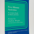 Penny Ur : Five-minute activities : a resource book of sh... - pikkukuva 1