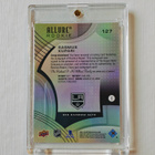 Rasmus Kupari - 21-22 UD Allure Rookie Red Rainbow Auto - pikkukuva 2