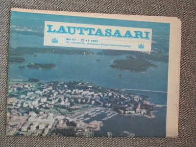 LAUTTASAARI -LEHTI 25-VUOTTA -JUHLANUMERO