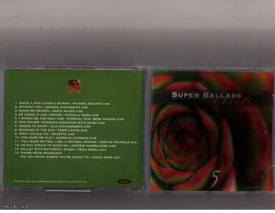 SUPER BALLADS CLUB 5 mm.Roxette,Frida Snell