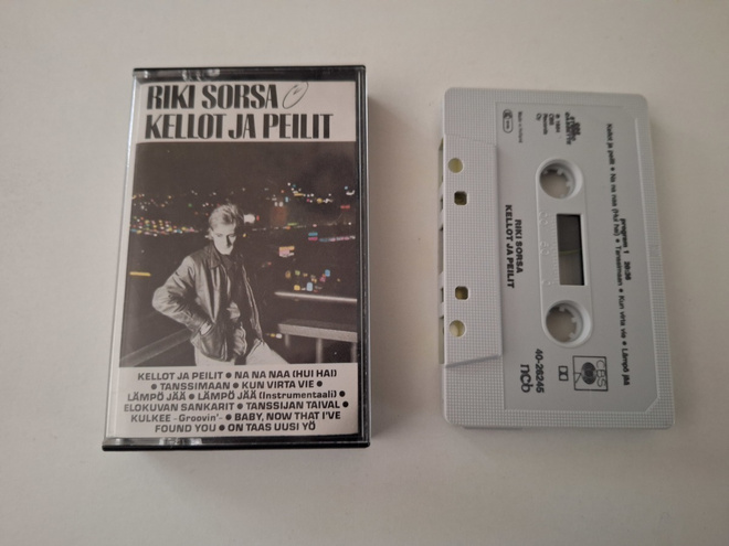 RIKI SORSA - KELLOT JA PEILIT c-kasetti