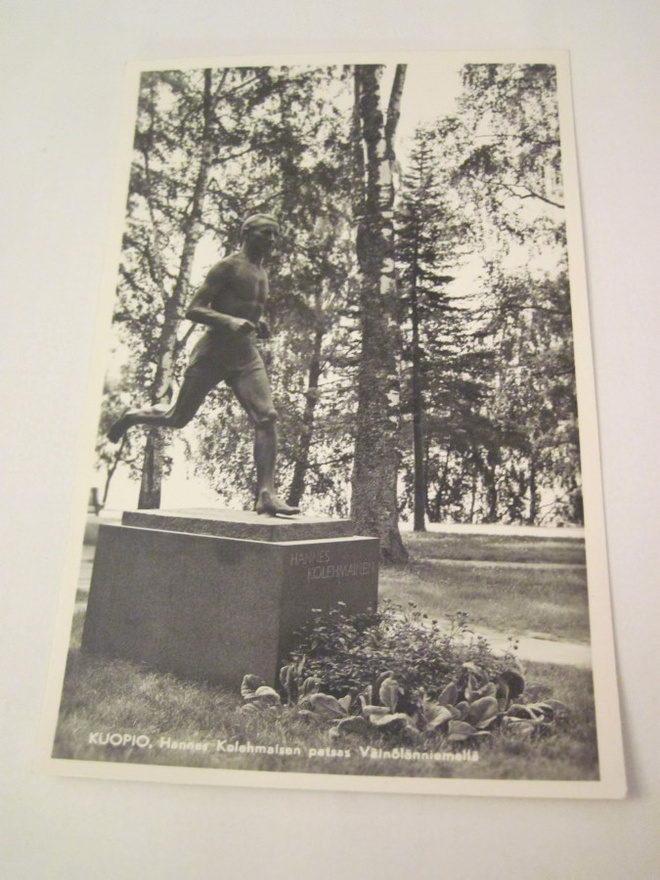 VANHA Postikortti Kuopio 1950-l Alkup.Mallikappale