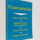 Finantsanaluus - finantsjuhtimine, kapitaliturud ja intre... - pikkukuva 1