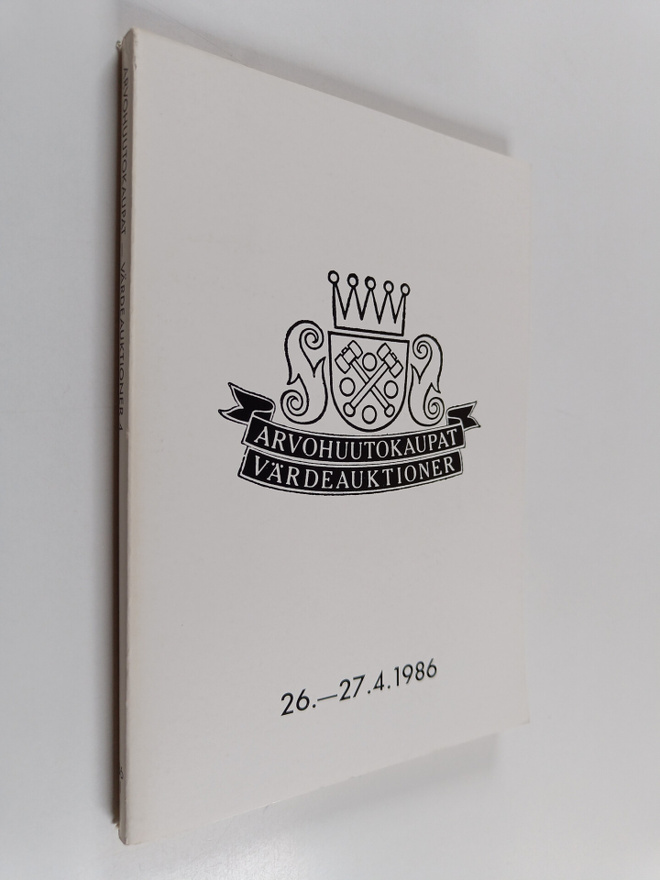 Arvohuutokaupat 26.-27.4.1986