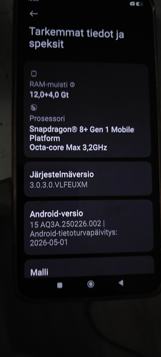 Xiaomi 12Tpro