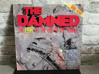THE DAMNED: The Light At The End Of The Tunnel 2- Lp levy