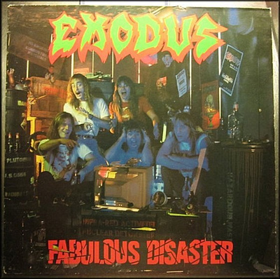 EXODUS - Fabulous Disaster LP (1989)