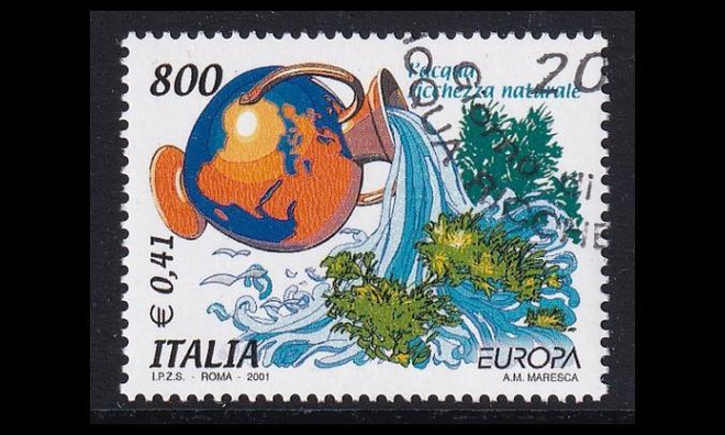 Italia 2762 o Europa vesi (2001)