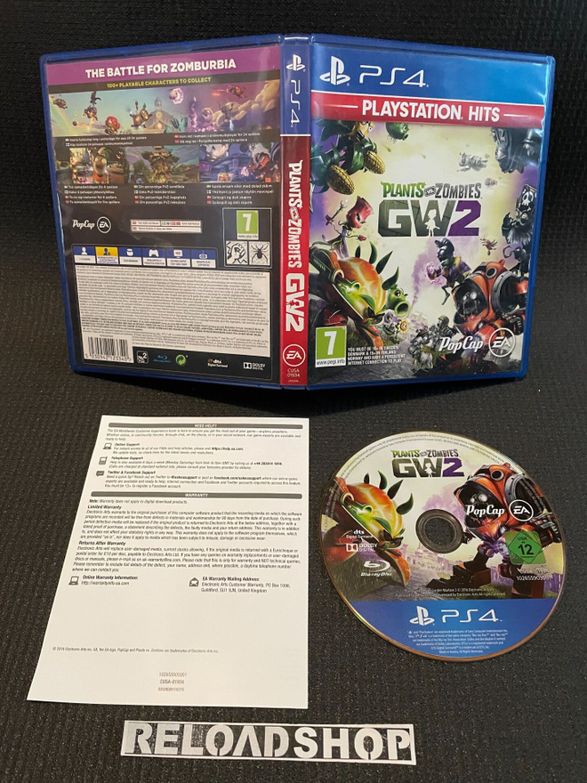 Plants vs Zombies Garden Warfare 2 Hits - NORDIC PS4