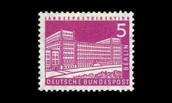 Berlin 141 ** Käyttösarja rakennuksia 5 Pf (1956)