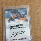 Karson Kuhlman Rauman Lukko signature blueline silver - pikkukuva 1