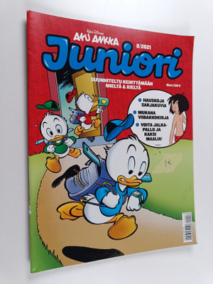 Walt Disney : Aku Ankka juniori 8/2021