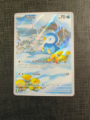 Piplup 098/094 Phantasmal Flames Illustration Rare