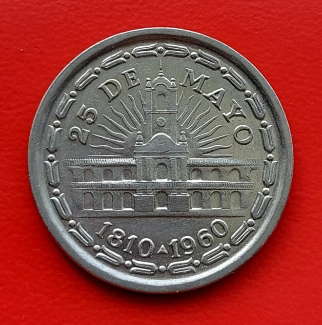 Argentiina 1 peso 1960 *juhla lyönti*